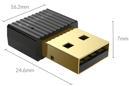 USB Bluetooth adaptér Orico BTA-508, černý