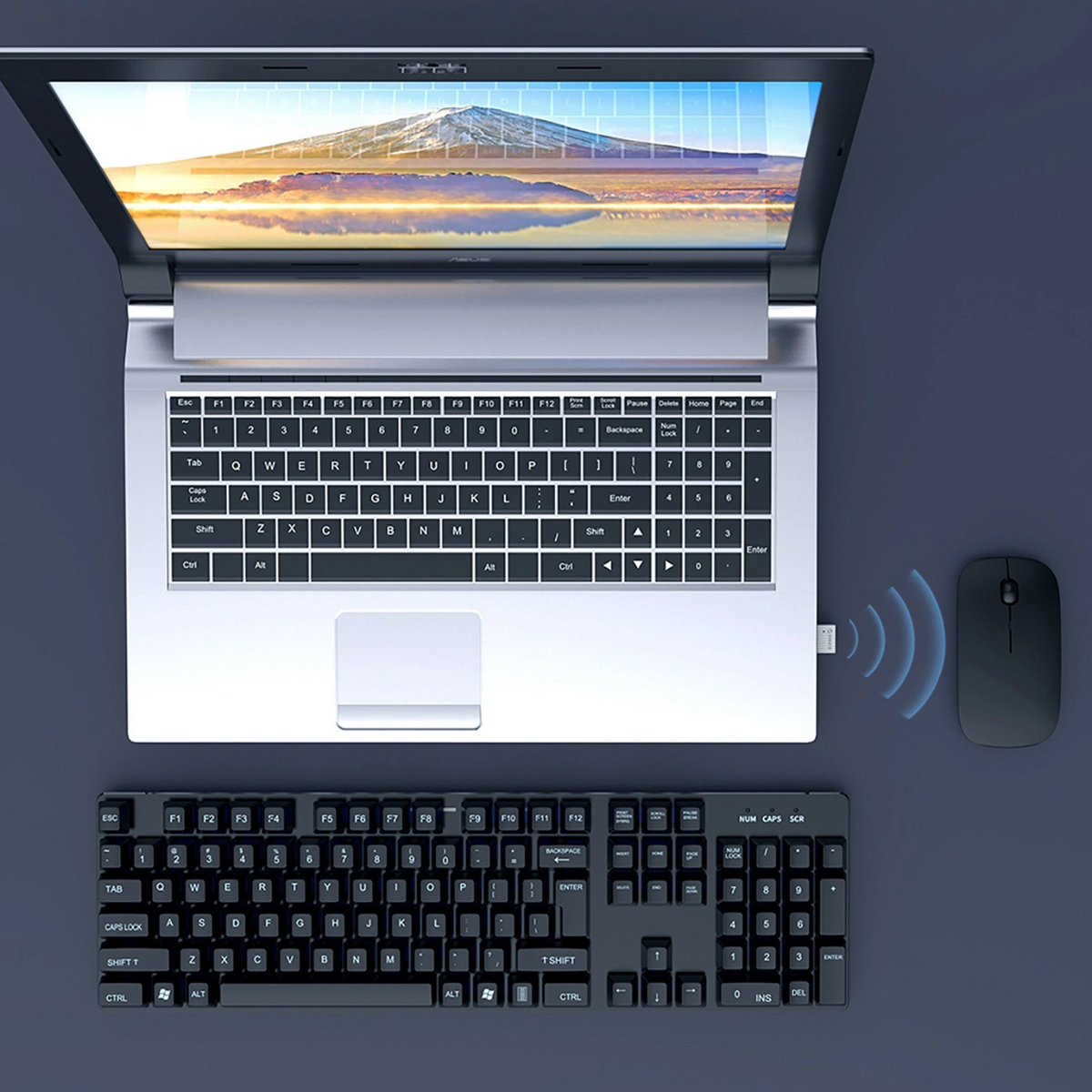 USB Bluetooth adaptér Orico BTA-508, černý