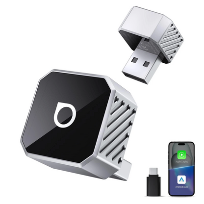 Bezdrátový adaptér Carplay / Android Auto Ottocast Mini Cube Style C pro Apple iPhone / Android Series CP88-T3
