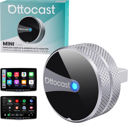 Bezdrátový adaptér Carplay / Android Auto Ottocast Mini Slim Tube pro Apple iPhone / Android Series CP88-T4