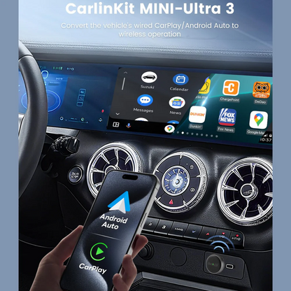 Adaptér Carplay / Android Auto Wireless Carlinkit Mini Ultra3 pro Apple iPhone / Android Series