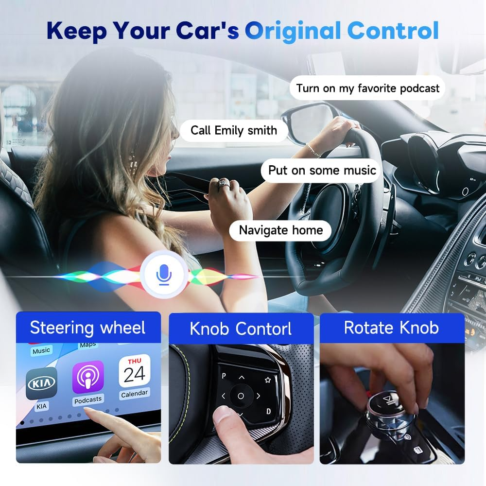 Adaptér Carplay / Android Auto Wireless Carlinkit HD2CP Pro pro Apple iPhone / Android Series