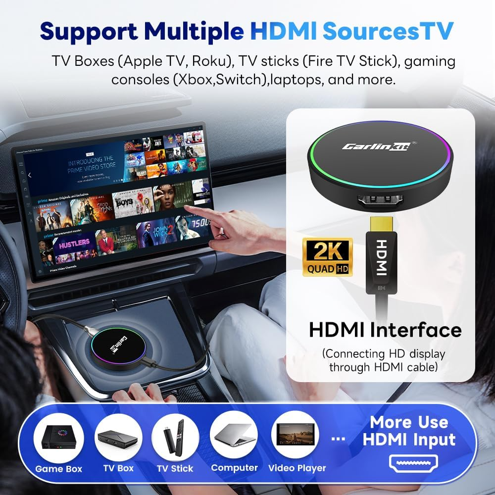 Adaptér Carplay / Android Auto Wireless Carlinkit HD2CP Pro pro Apple iPhone / Android Series