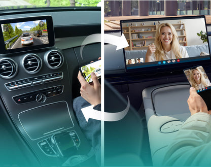 Bezdrátový adaptér Carplay / Android Auto Ottocast OttoAibox P3 Pro pro Apple iPhone / Android Series, znovu zabalený PCS61-T