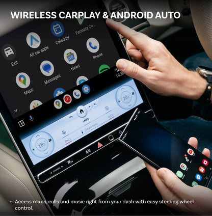 Bezdrátový adaptér Carplay / Android Auto Ottocast OttoAibox P3 Pro pro Apple iPhone / Android Series, znovu zabalený PCS61-T