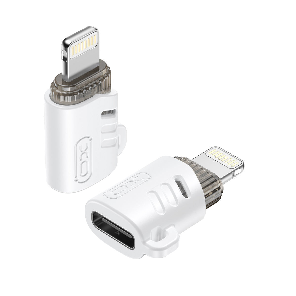 Adaptér pro data a nabíjení USB-C - Lightning XO Design NB256E, Bílý
