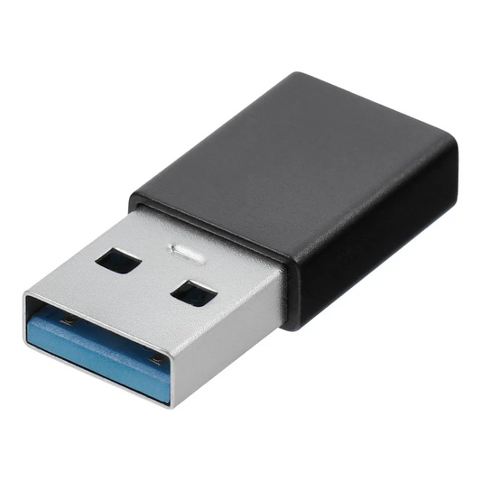Adaptér pro data a nabíjení USB-C - USB-A Blue Star, černý