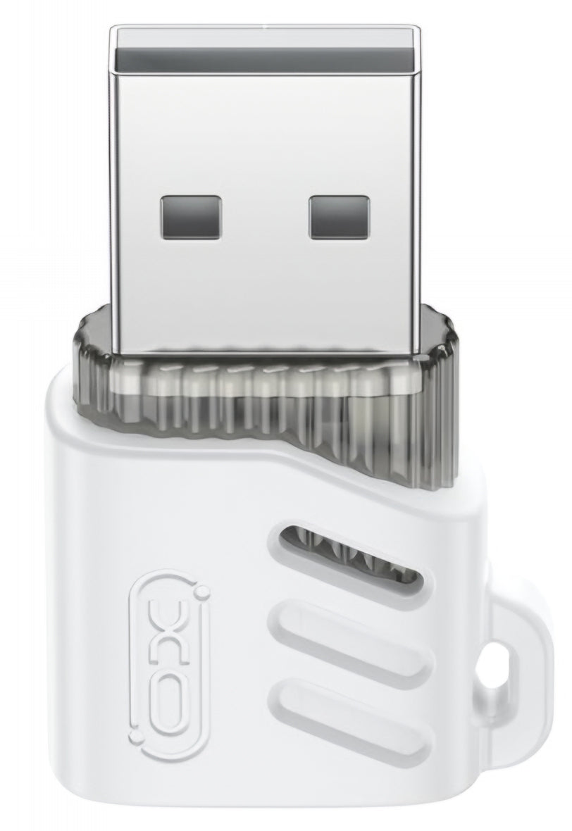 Adaptér pro data a nabíjení USB-C - USB-A XO Design NB256D, Bílý