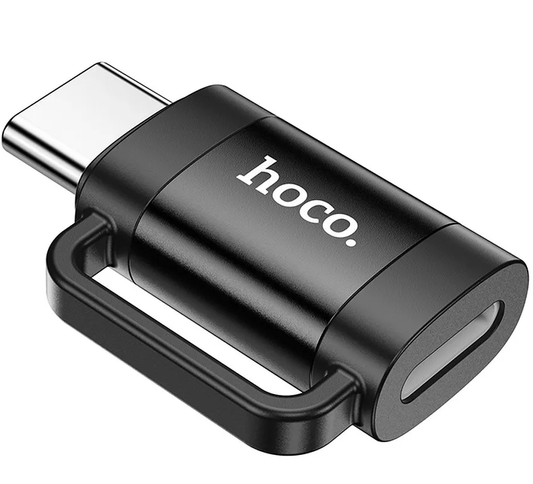 Adaptér pro data a nabíjení Lightning - USB-C HOCO UA31E, Černý