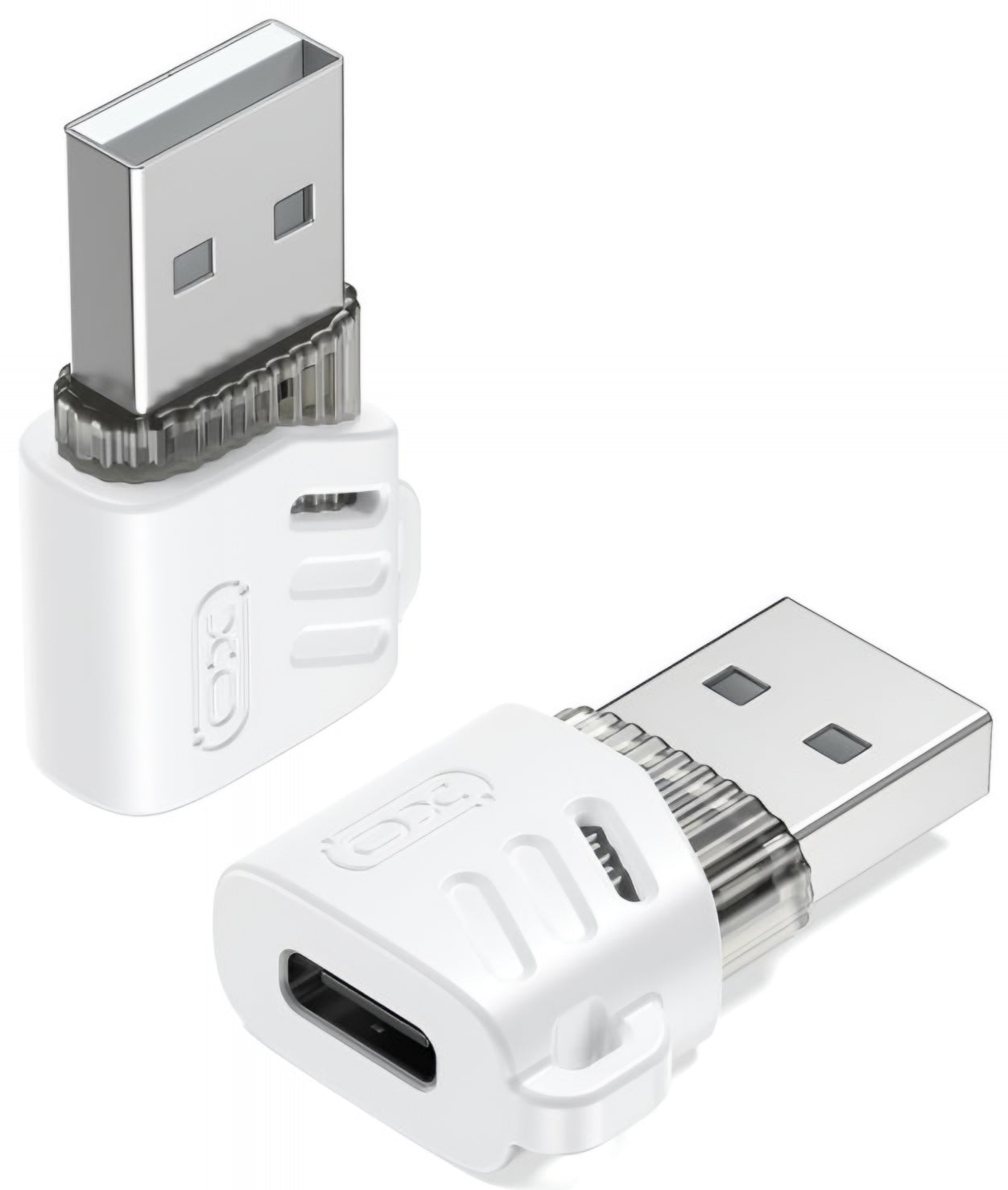 Adaptér pro data a nabíjení USB-C - USB-A XO Design NB256D, Bílý