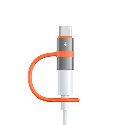 Adaptér pro data a nabíjení Lightning - USB-C McDodo OT-5530, šedý