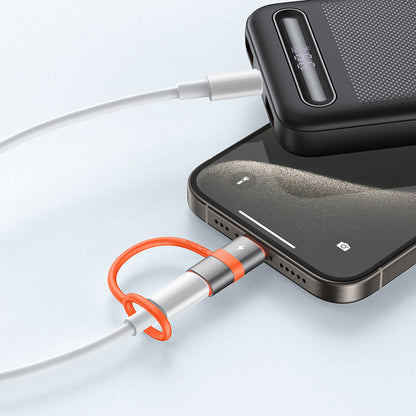 Adaptér pro data a nabíjení Lightning - USB-C McDodo OT-5530, šedý