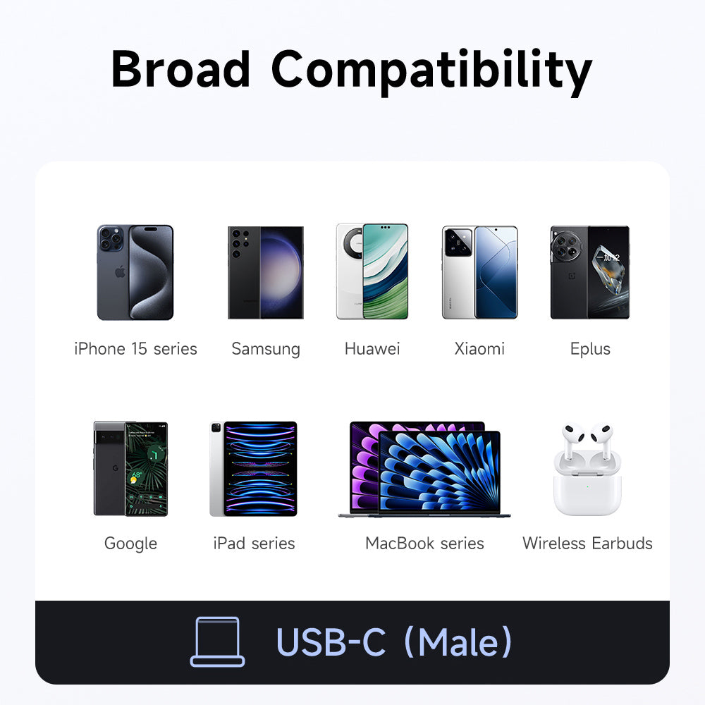 Adaptér pro data a nabíjení Lightning - USB-C McDodo OT-6010 Power Off, Černý