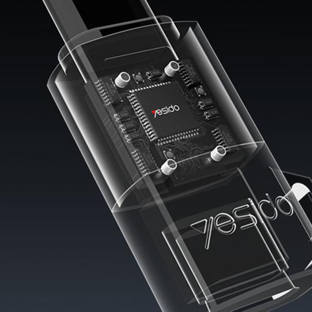 Lightning Data and Charging Adapter - USB-C Yesido GS28, Gray