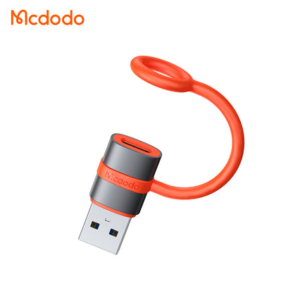 Adaptér pro data a nabíjení USB-C - USB-A McDodo OT-3800, šedý