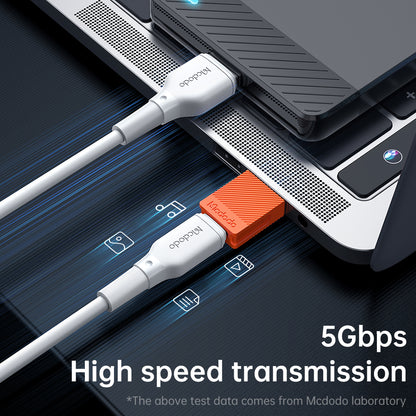 USB-C to USB-A Data and Charging Adapter McDodo OT-6550, Orange