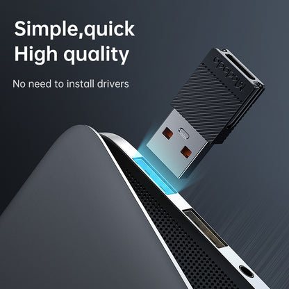 Adaptér pro data a nabíjení USB-C - USB-A McDodo OT-6970, černý