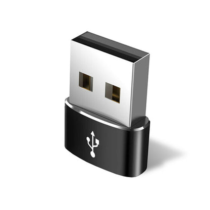 Adaptér pro data a nabíjení USB-C - USB-A Techsuit, černý