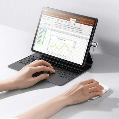 Adaptér OTG Lightning - USB-A McDodo OT-7390, Černý