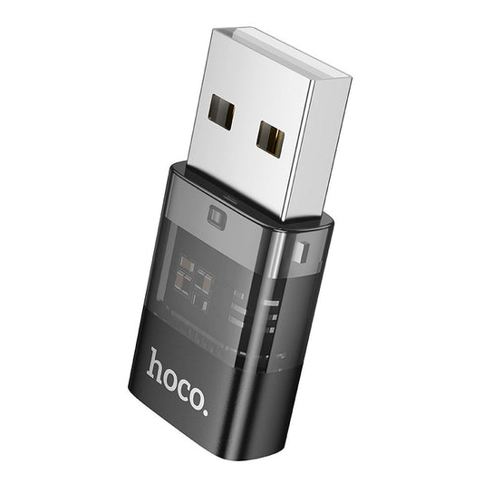 Adaptér pro data a nabíjení USB-C - USB-A HOCO UA36C, černý