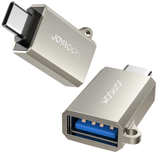 Adaptér OTG USB-C - USB-A Joyroom S-H151, Stříbrný