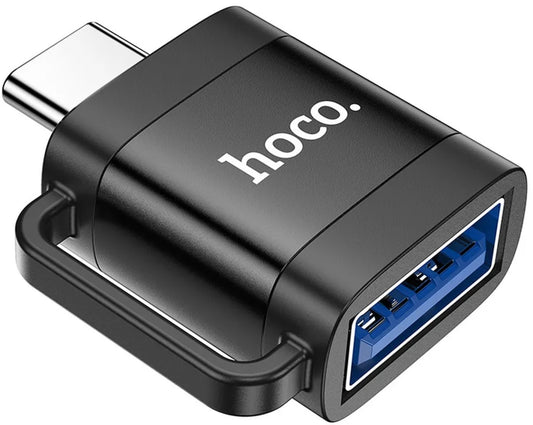 OTG adaptér USB-C - USB-A HOCO UA31C, černý
