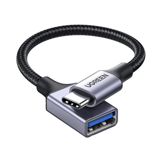 Adaptér OTG USB-C - USB-A UGREEN US378 (70889), Šedý