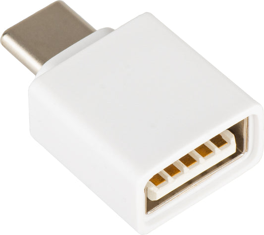 Adaptér OTG USB-C - USB-A Oppo, bílý 2181257