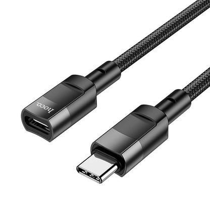Adaptér pro data a nabíjení USB-C - USB-C HOCO U107, 1.2m, černý