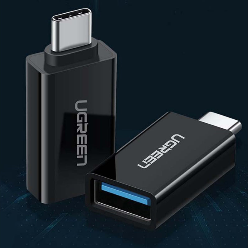 Adaptér OTG USB-C - USB-A UGREEN US173, Černý