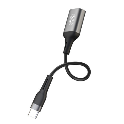 Adaptér OTG USB-C - USB-A XO Design NB201, Černý