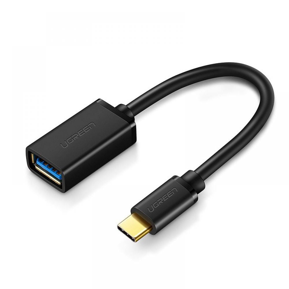 Adaptér USB-C na USB-A OTG UGREEN US154, černý 