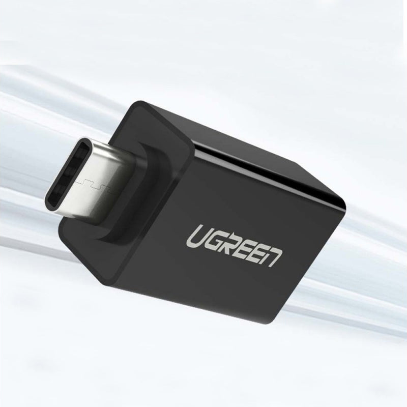 Adaptér OTG USB-C - USB-A UGREEN US173, Černý