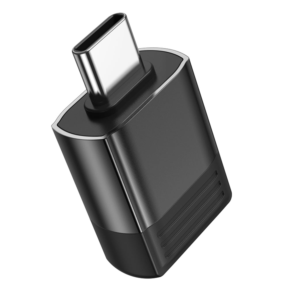 Adaptér OTG USB-C - USB-A Borofone BV18, Černý