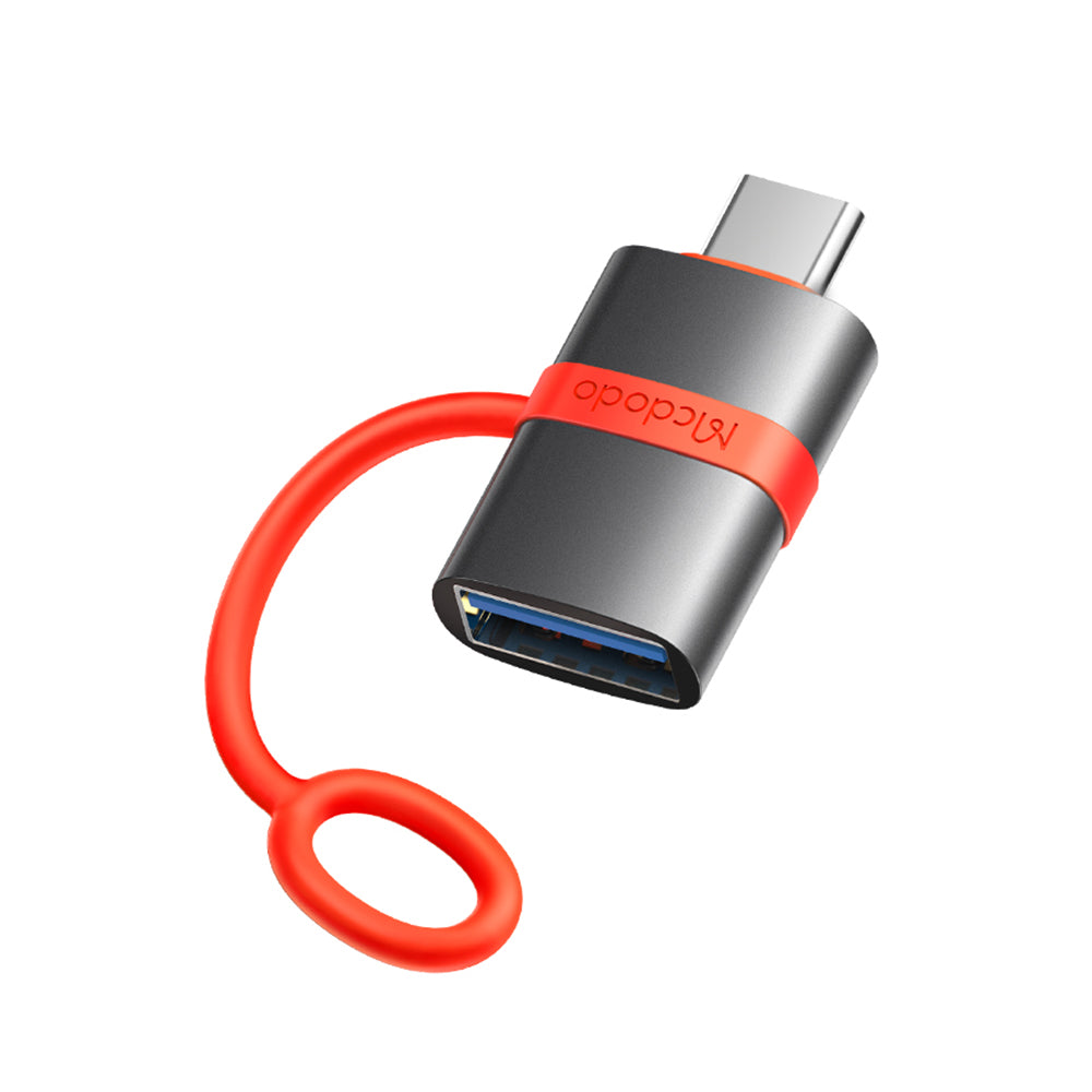 Adaptér OTG USB-C - USB-A McDodo OT-3810, Šedý
