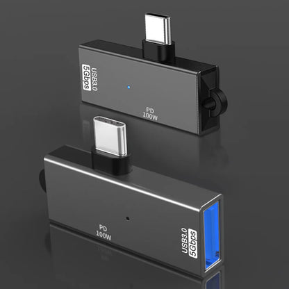 Adaptér OTG USB-C - USB-A Techsuit A21, Šedý
