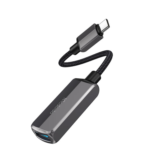 Adaptér OTG USB-C - USB-A / USB-C McDodo CA-2830, Šedý