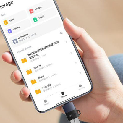 Adaptér OTG USB-C - USB-A Yesido GS31, šedý