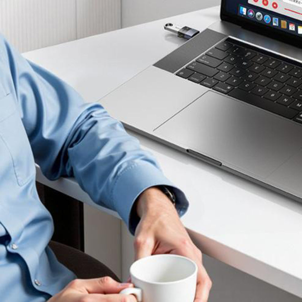 Adaptér OTG USB-C - USB-A Yesido GS31, šedý