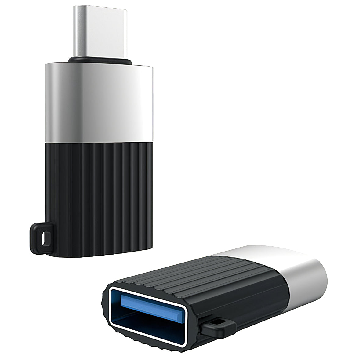 Adaptér OTG USB-A - USB-C XO Design NB149-F, Černý