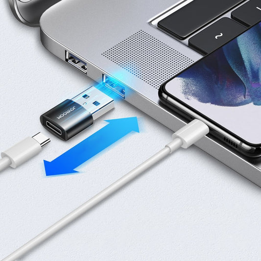Adaptér pro data a nabíjení USB-C - USB-A Joyroom S-H152, sada 2 kusy, černá