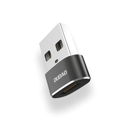 Datový a nabíjecí adaptér Dudao L16AC z USB-C na USB-A, černý
