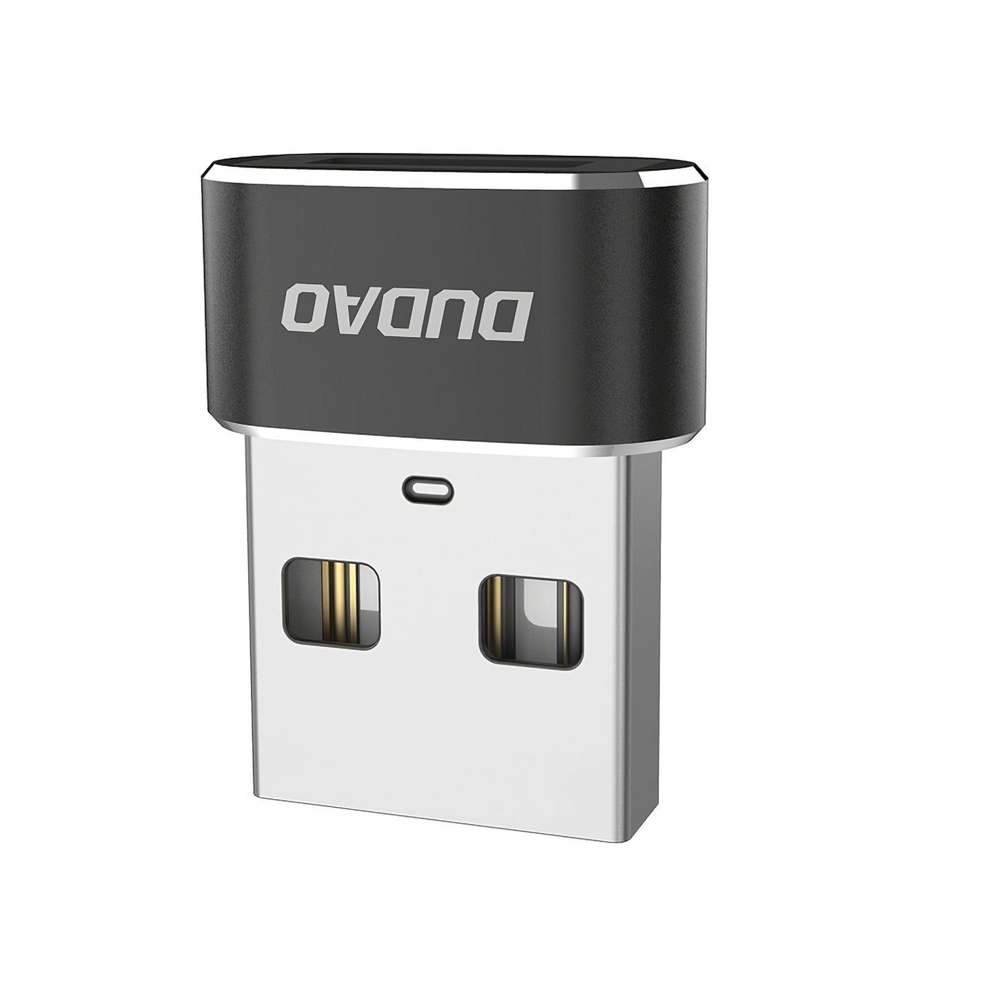 Datový a nabíjecí adaptér Dudao L16AC z USB-C na USB-A, černý