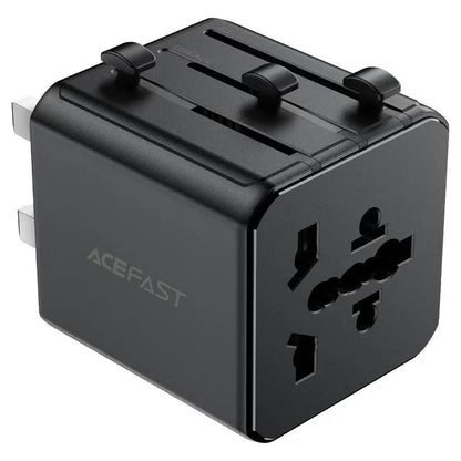 Síťový adaptér Acefast Z11 Travel, černý