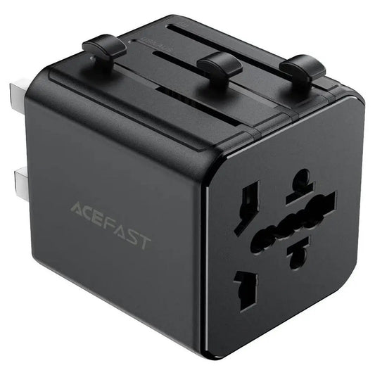 Síťový adaptér Acefast Z11 Travel, černý
