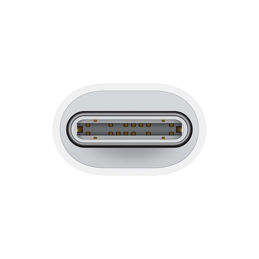 USB-C - Lightning datový a nabíjecí adaptér Apple A2868, bílý MUQX3ZM/A