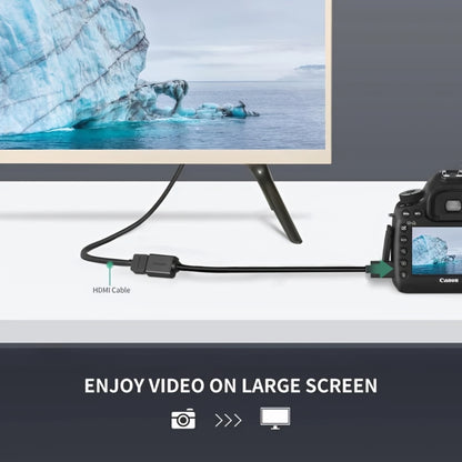 Video adaptér UGREEN 20137, miniHDMI - HDMI, 4K, Černý