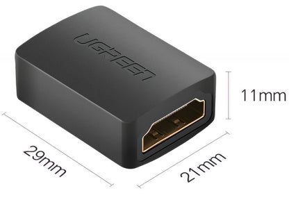 Video adaptér UGREEN HD112, HDMI - HDMI, 4K, Černý