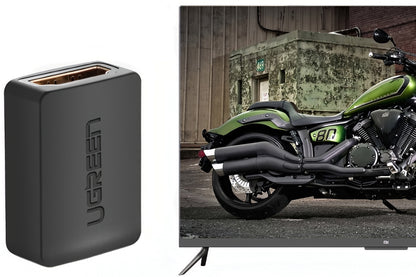 Video adaptér UGREEN HD112, HDMI - HDMI, 4K, Černý