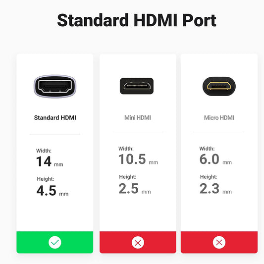 Video adaptér UGREEN HD159 (90592), HDMI - HDMI, 8K, Šedý